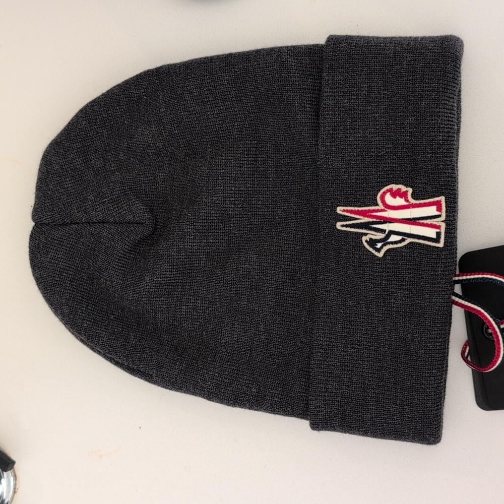 Moncler Charcoal Gray Beanie